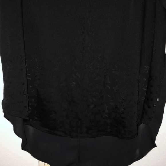 NWT/Black cut out Dress Top - Picture 4 of 7